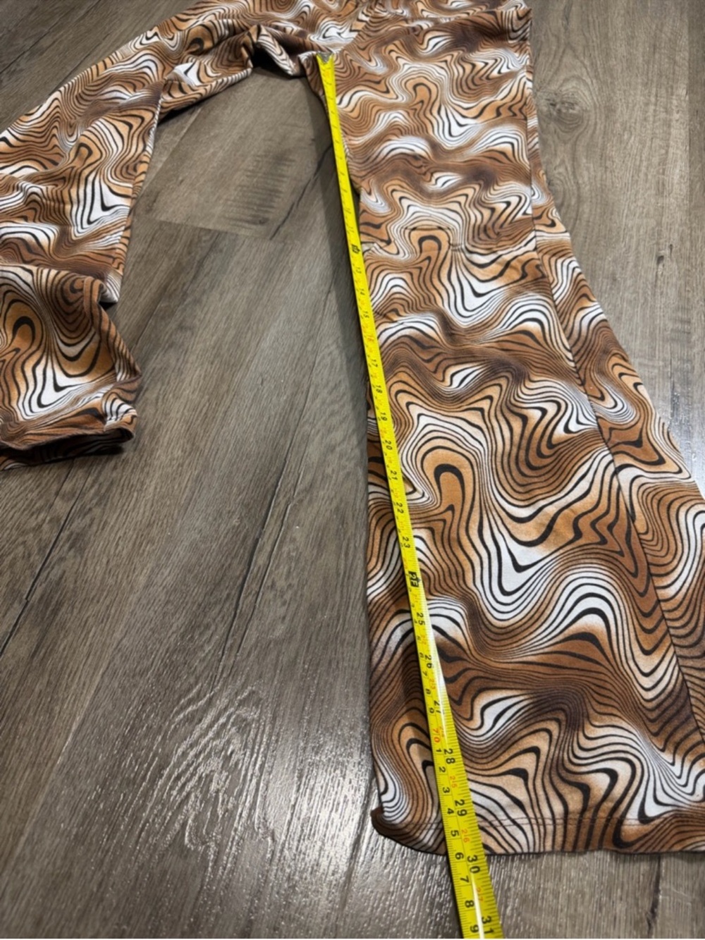 wild fable Brown & White Swirl Print Pants - Picture 6 of 6
